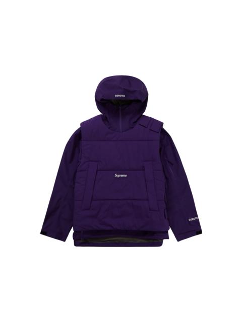 Supreme Supreme 2-in-1 GORE-TEX Shell WINDSTOPPER Vest Purple