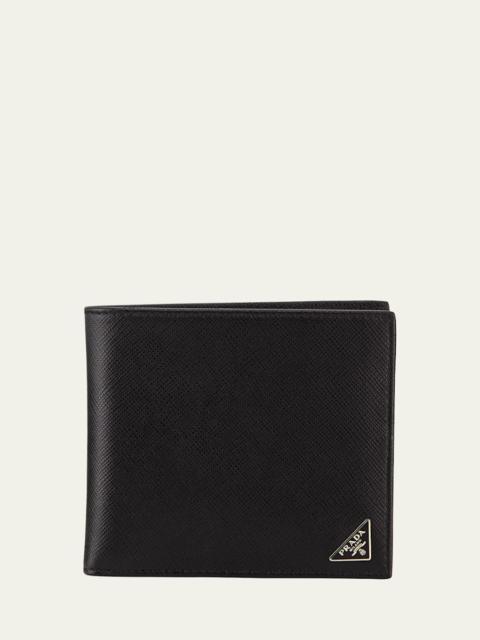 Prada Saffiano Bi-Fold Wallet