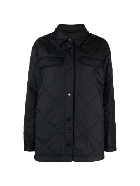Albany quilted shirt jacket