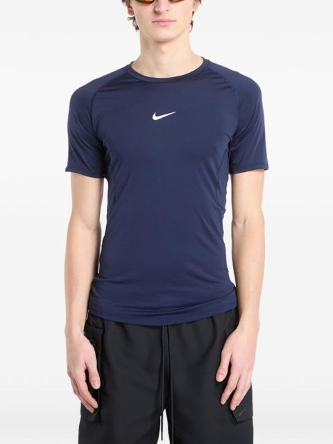 Nike logo short-sleeved performance T-shirt