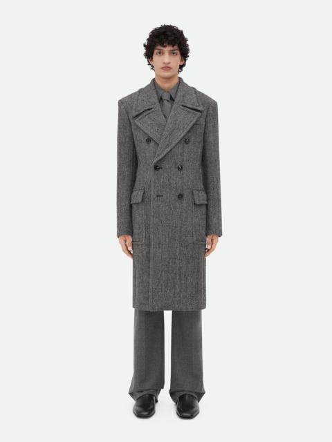 Bottega Veneta Melange Wool Coat