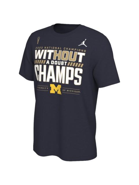 Nike Michigan Wolverines 2023 National Champions Locker Room T-shirt