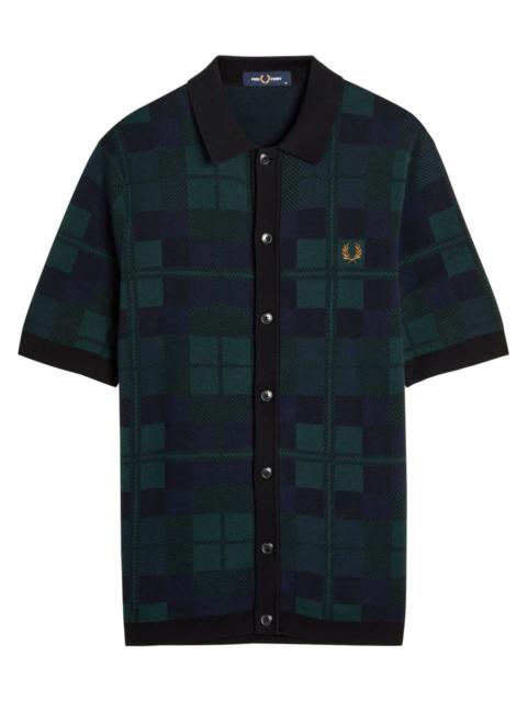 Fred Perry Fred Perry Tartan Cotton Shirt