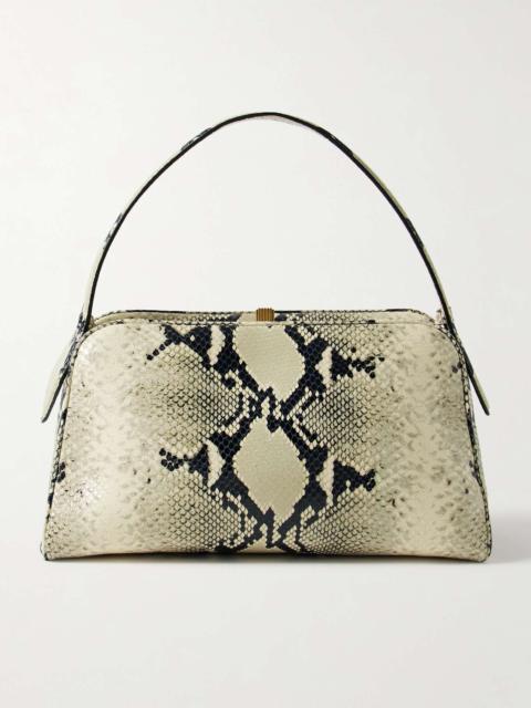 KHAITE Cate snake-effect leather tote