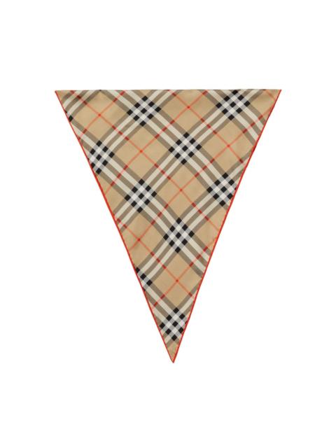 Burberry check scarf