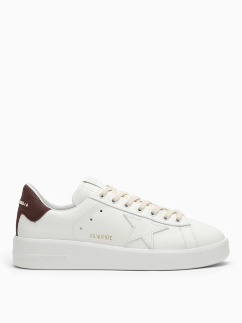 Pure Star white/bordeaux low trainer