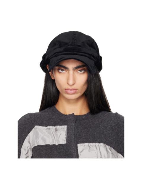 OPEN YY Black Wire Bucket Beret Cap