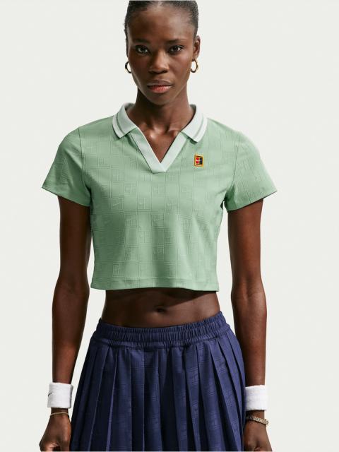 Nike NikeCourt Court Collection Women's Dri-FIT Cropped Tennis Polo