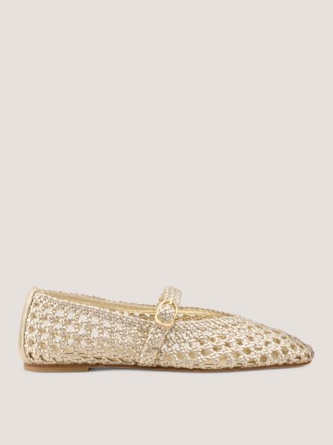 Stuart Weitzman PRIM WOVEN MARY JANE