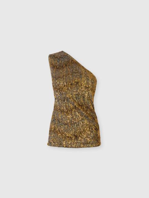 Missoni One-shoulder top with sequins