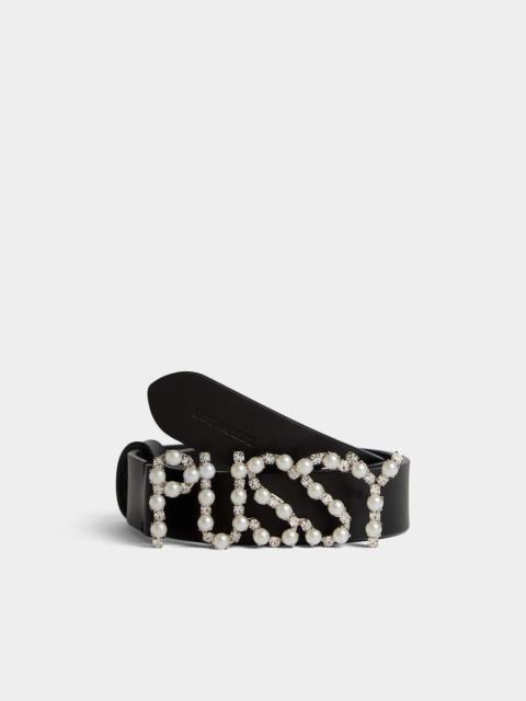 DSQUARED2 DIRTY PLAQUE BELT