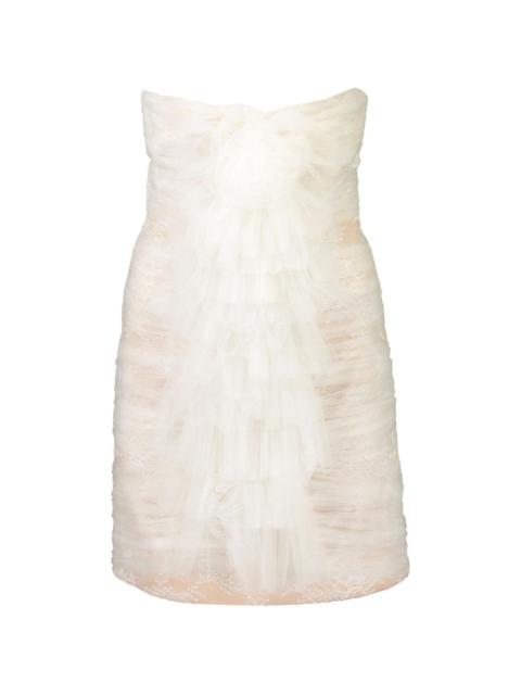 ALEXIS Eva ruffled mini dress