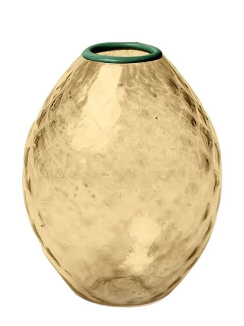 La DoubleJ Murano Glass Egg - Gold