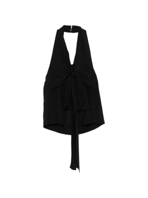ELEH tie front top