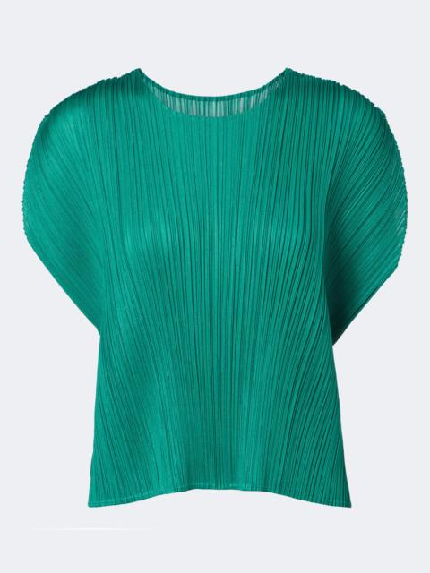 Pleats Please Issey Miyake Monthly Colors: July pleated top