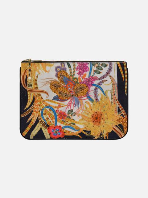 CAMILLA SMALL CANVAS CLUTCH