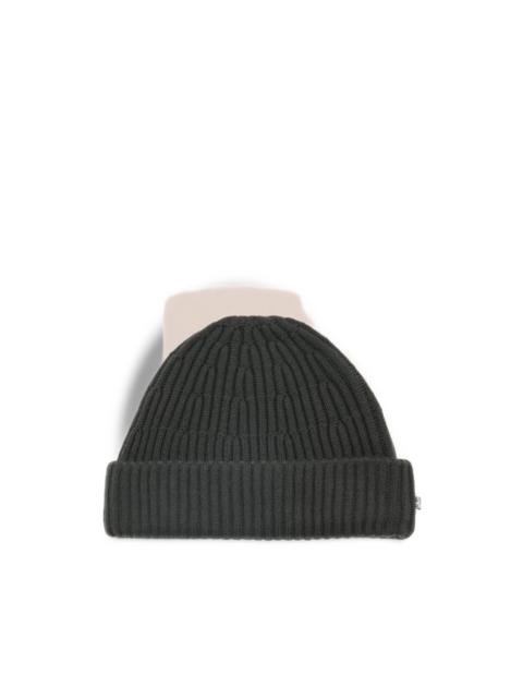 NN07 6209 ribbed-knit beanie hat
