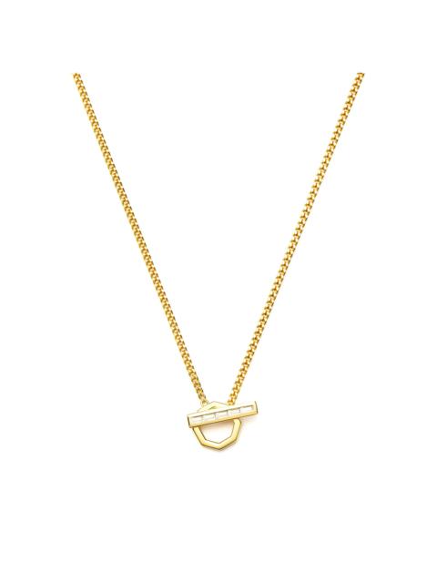 MISSOMA Missoma x Lucy Williams T-Bar Hex Pendant Necklace