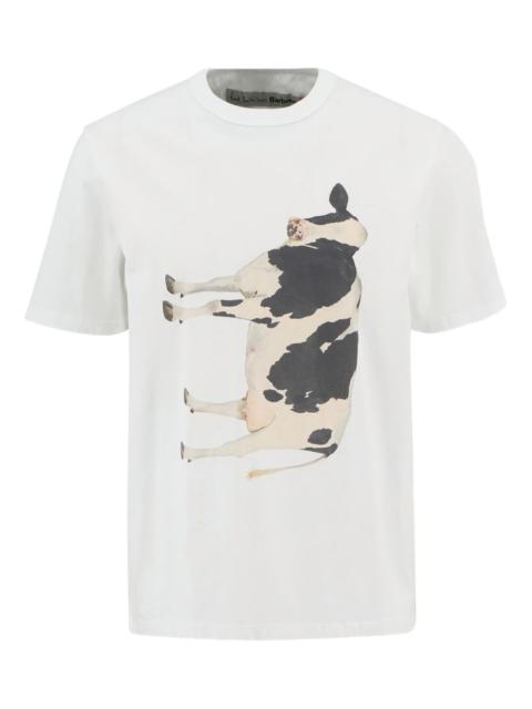Barbour Paul Smith cow-print T-shirt