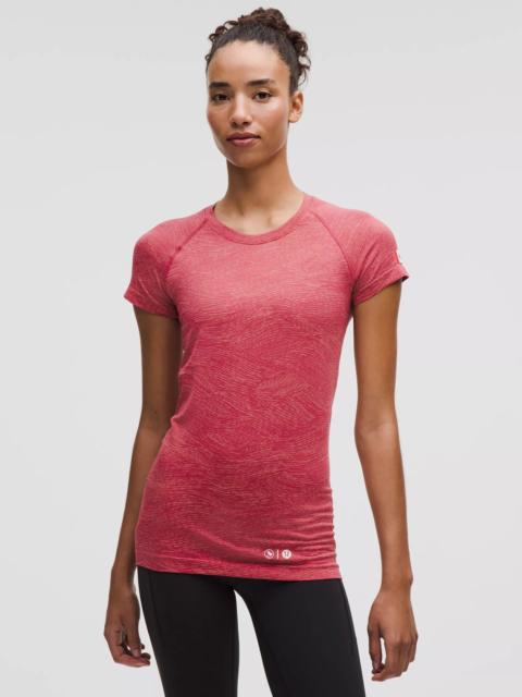 lululemon Team Canada Swiftly Tech Short-Sleeve Shirt 2.0 Hip Length *CPC Logo