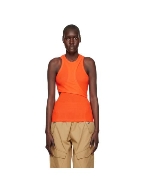 Dion Lee Orange Modular Tank Top