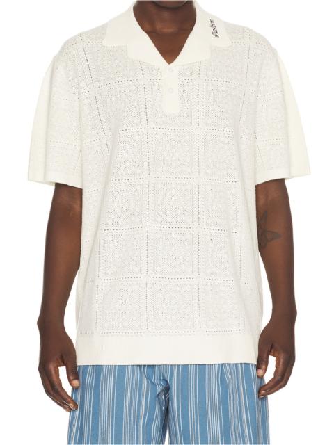 malbon Resort Crochet Polo