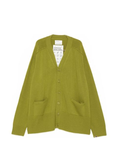 extreme cashmere Taurus pocket cardigan