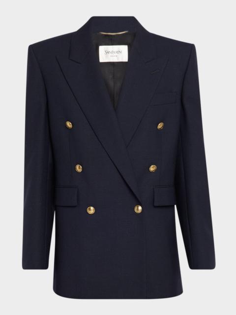 SAINT LAURENT Double-Breasted blazer Jacket