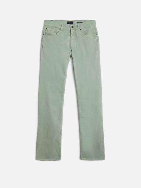 7 For All Mankind THE STRAIGHT in Luxe Performance Sateen Leaf