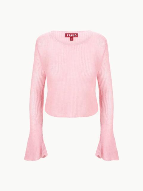 STAUD STAUD PARKER SWEATER DAMASK PINK