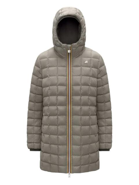 K-WAY Sophie hooded zip-up coat