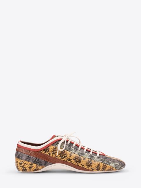 Dries Van Noten LEATHER BALLERINA SNEAKERS