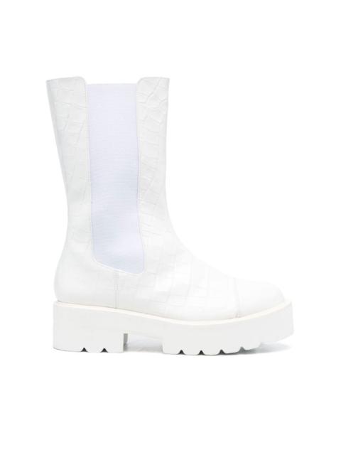 55mm chunky slip-on boots