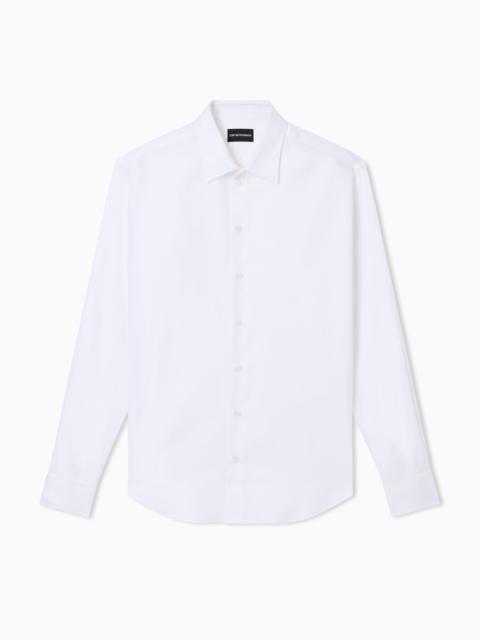 EMPORIO ARMANI ARMURE FABRIC SHIRT