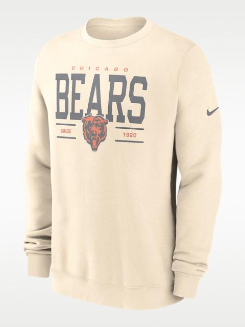Nike Chicago Bears Club Men's Nike NFL Pullover Crew