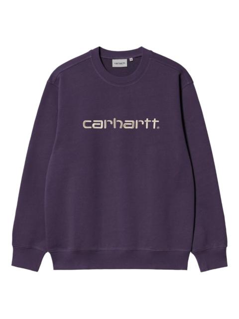 Carhartt logo-embroidered sweatshirt