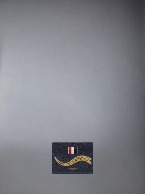 Thom Browne LUNAR NEW YEAR PEBBLE GRAIN SINGLE CARD HOLDER