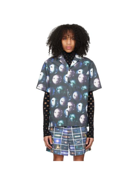 MAISIE WILEN SSENSE Exclusive Black Calcium Shirt