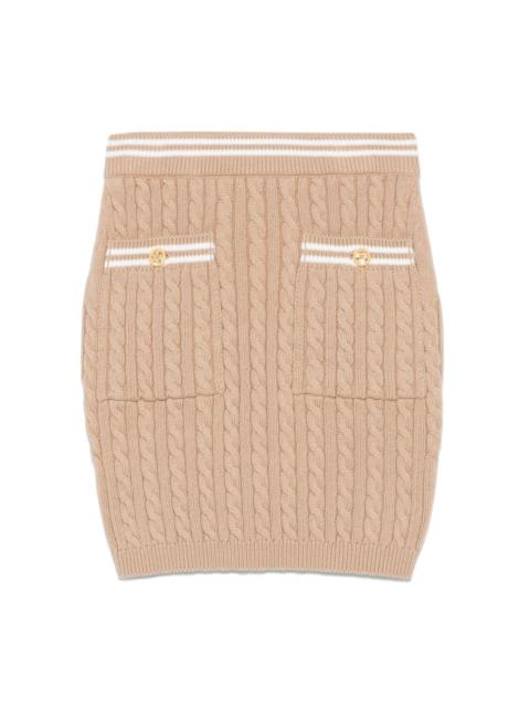 Alessandra Rich cotton mini skirt