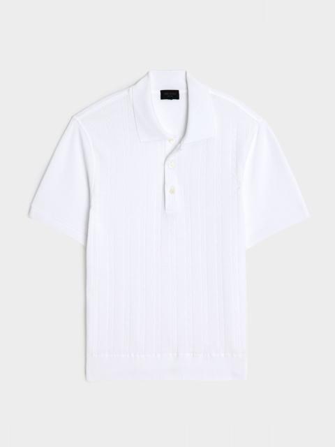 TODD SNYDER Cotton Cable Polo