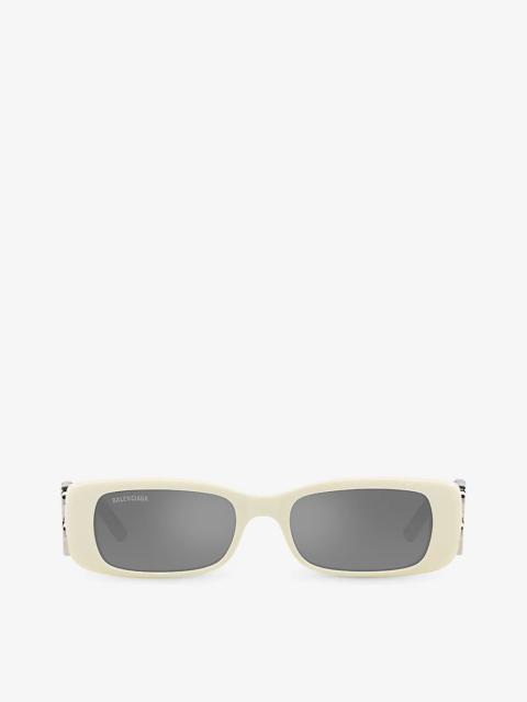 6E000253 BB0096S rectangle-shape acetate sunglasses