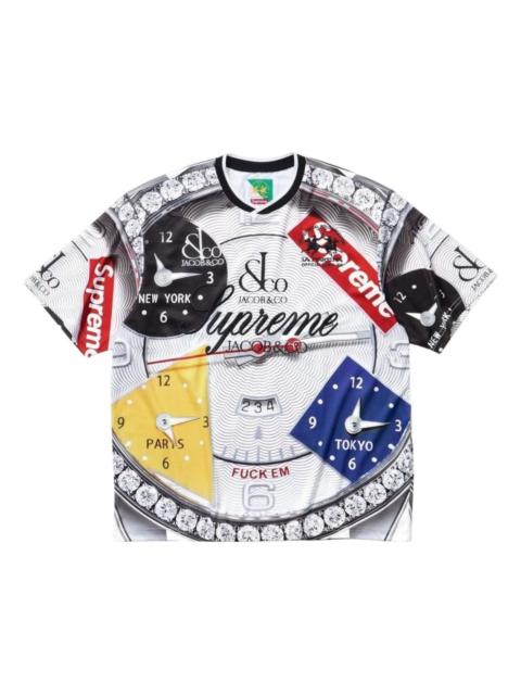 Supreme Supreme x La Martina SS26 Soccer Jersey 'White' SUP-SS26-316-WHT