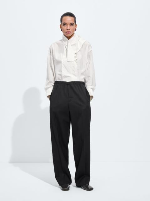 Bottega Veneta Wool Grain De Poudre Pants