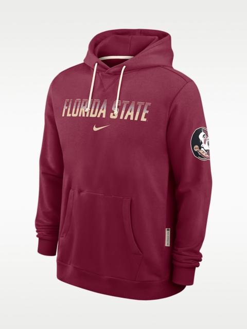 Nike Florida State Sideline Standard Issue Men's Nike Dri-FIT College Pullover Hoodie