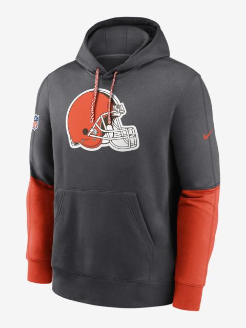 Nike Cleveland Browns Sideline Team Issue Club Men's Nike NFL Pullover Hoodie