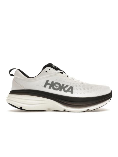 Hoka One One Bondi 8 White Black
