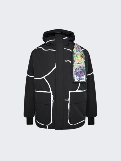 WHO DECIDES WAR Parka Jacket Black