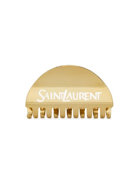 SAINT LAURENT Women's Claw Clip in Metal - Gold
