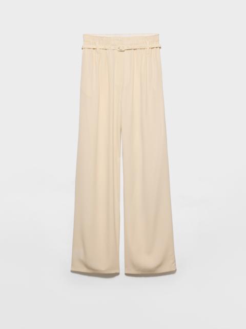 Prada Silk marocain pants