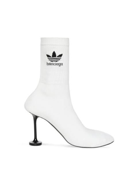 BALENCIAGA Women's Balenciaga / Adidas Sock 90mm Bootie in White